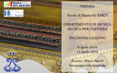 Laboratorio di Musica Antica per Strumenti a Tastiera – 2° Lezione